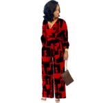 Athleisure Long Sleeve Loose Ladies Jumpsuit - Image 7
