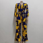 Athleisure Long Sleeve Loose Ladies Jumpsuit - Image 3