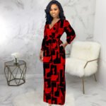 Athleisure Long Sleeve Loose Ladies Jumpsuit - Image 2