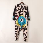 Harajuku Jumpsuit Hip-Hop Hip-Hop Pants Trendy Brand Plus Size Women's Clothing - Image 3
