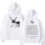 Rapper Drake For All The Dogs Letter Hoodie - Image 3