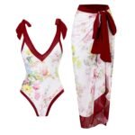 One Piece Swimsuit Two-piece Set Women Bikini - Image 5