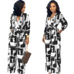 Athleisure Long Sleeve Loose Ladies Jumpsuit - Image 9