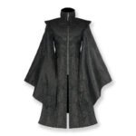 Medieval Gothic Mid-length Coat Cosplay Clothing - Image 7