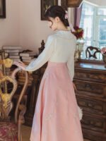 Early Autumn Women's New Clothing Retro French Romantic Pastoral Style Fairy Dress - Image 4
