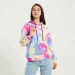 Ladies Tie-Dye Hoodie - Image 4