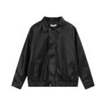 Punk Rock Motorcycle Leather Clothing For Men And Women Spring And Autumn - Image 2