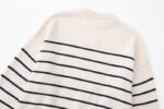 Women's Street Fashion Urban Casual Striped Knit Sweater - Image 3