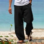 Hip Hop Light Wide-leg Straight Pants Men's Clothing - Image 7