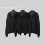 Metal Angel Print Distressed Oversized Hoodie - Image 4