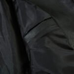 Gothic Letter Affixed Cloth Embroidered Motorcycle Leather Men's Clothing - Image 4