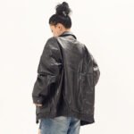 Punk Rock Motorcycle Leather Clothing For Men And Women Spring And Autumn - Image 3