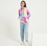 Ladies Tie-Dye Hoodie - Image 2