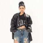 Punk Rock Motorcycle Leather Clothing For Men And Women Spring And Autumn - Image 7