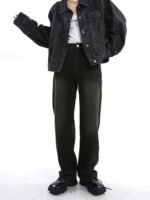 High-waisted, Straight-leg Vintage Jeans Woman - Image 8