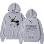 Rapper Drake For All The Dogs Letter Hoodie - Image 7