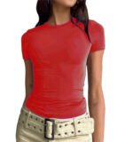 Women's Streetwear Base Shirt Top - Image 2