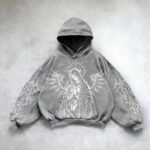 Hooded Printed Hip Hop Y2g Streetwear Sweatshirt