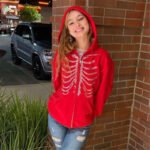 Butterfly Pattern Rhinestone Zipper Streetwear - Image 5