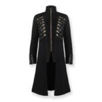 Medieval Gothic Mid-length Coat Cosplay Clothing - Image 6