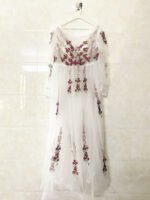 Sweet Retro Style Maternity Photo Photo Clothing Lace Skirt - Image 5