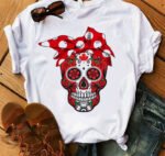 Ladies Fashion Skull Top T-shirt Hip Hop Retro Clothing Print Funny - Image 8