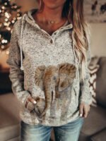 All-matching Fashion Women's Wear Urban Mid-length Sweater - Image 4